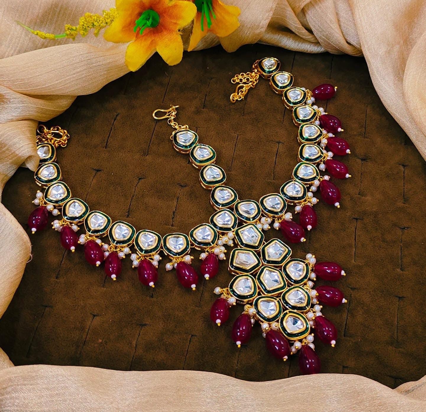 *Stylish Kundan (Head) MaathaPatti*