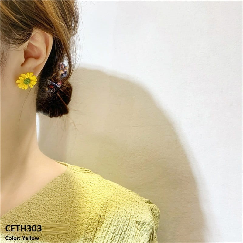 CETH303 SIQ Colorful Flower's Tops Pair - CETH