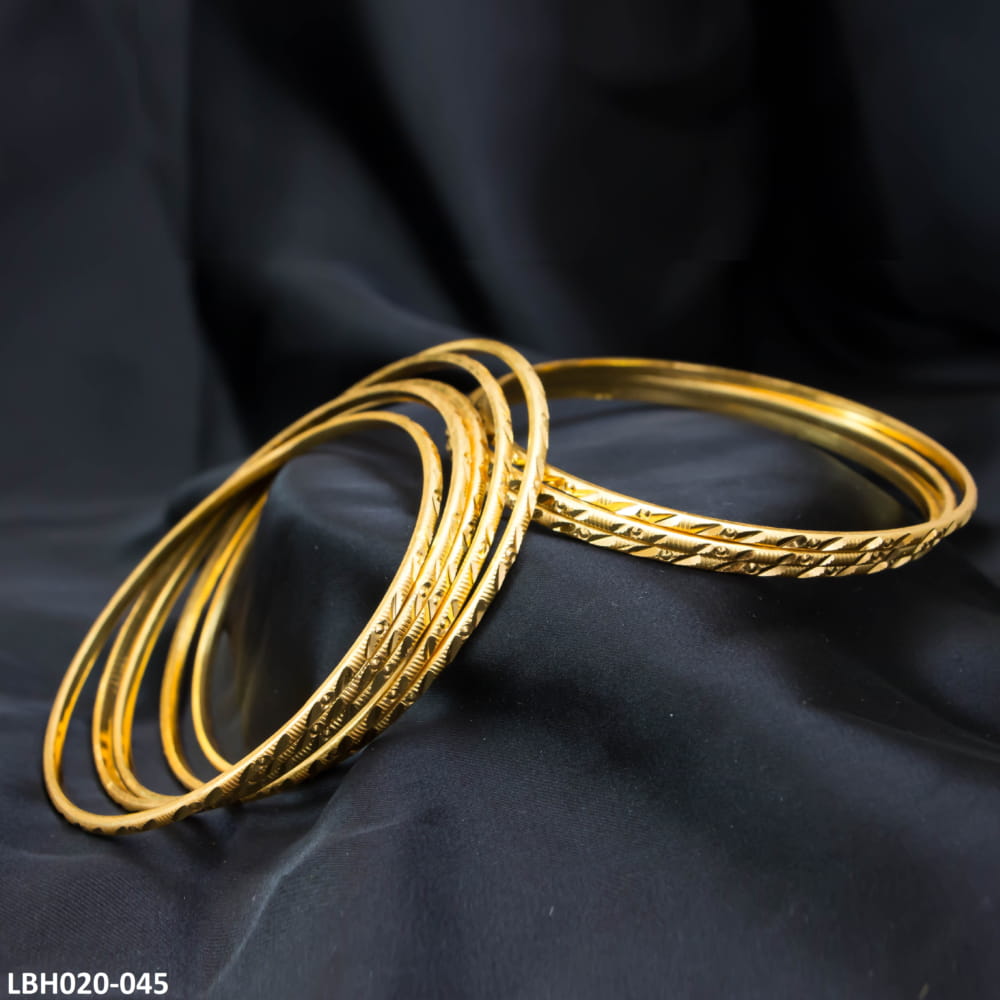 LBH020 REP 8 Pcs Chalai Hand Bangles - LBH