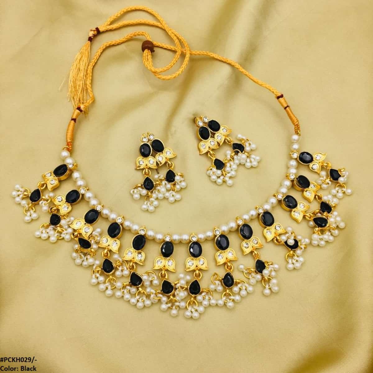 PNSH029 SDQ Beza/Saru Collar Necklace Set - PNSH