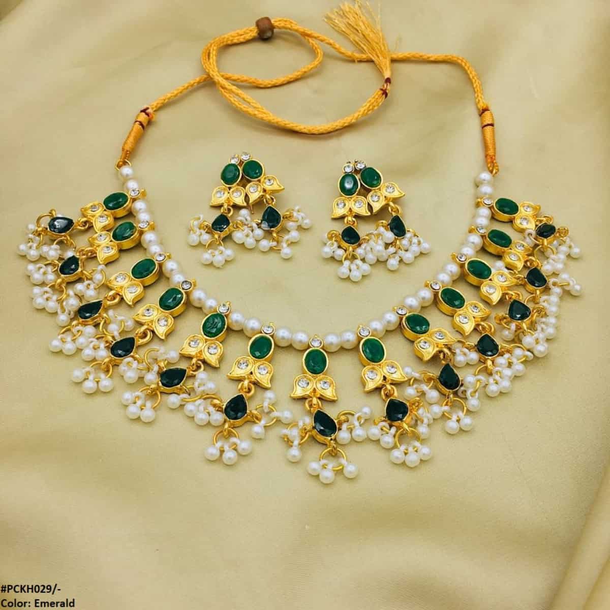 PNSH029 SDQ Beza/Saru Collar Necklace Set - PNSH