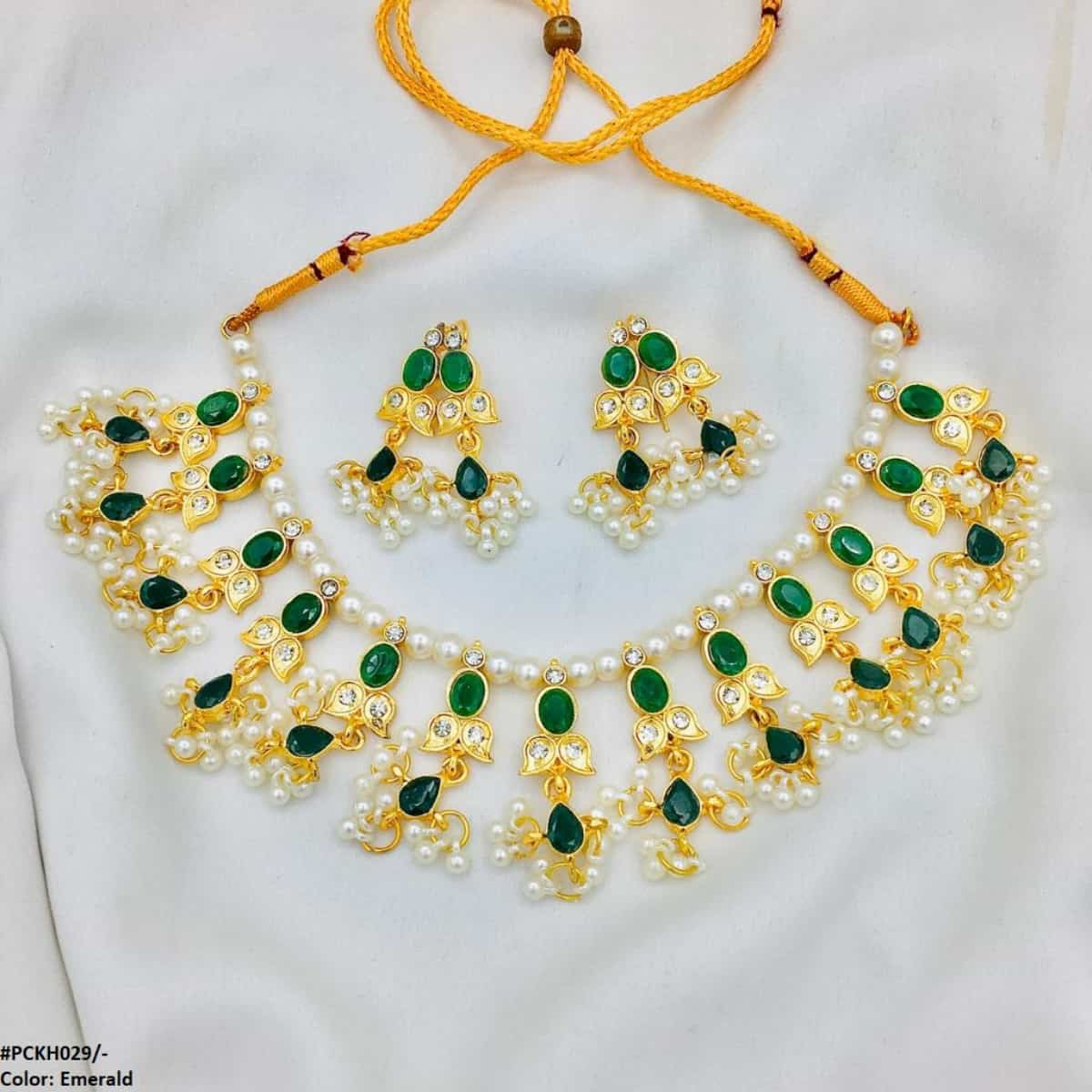 PNSH029 SDQ Beza/Saru Collar Necklace Set - PNSH